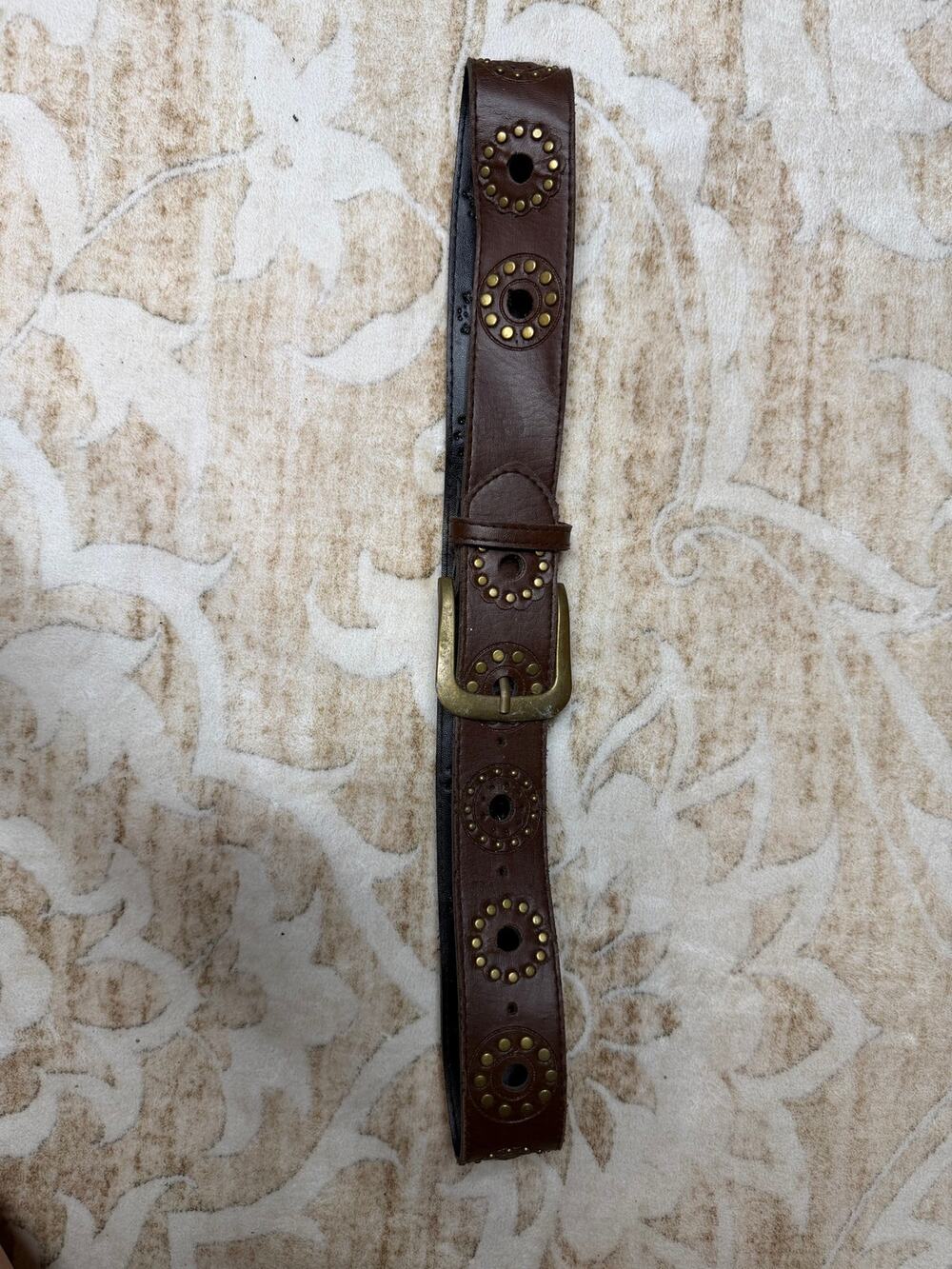 Brown Boho Indie Belt